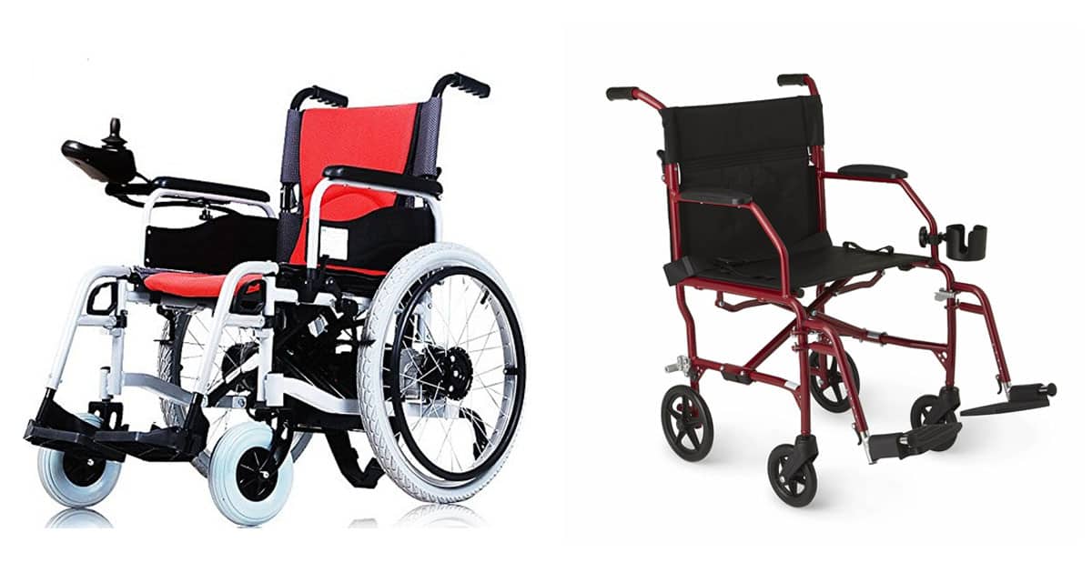 electric wheelchair vs manual wheelchair