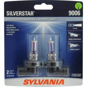 SYLVANIA_SilverStar_High_Performance_Halogen_Headlight_Bulb SYLVANIA 9006 SilverStar High Performance Halogen Headlight Bulb